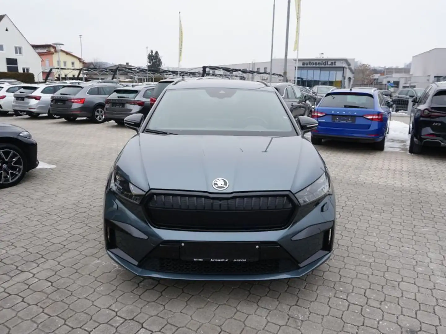 Skoda Enyaq 60 Sportline *MATRIX+NAVI* Grau - 2