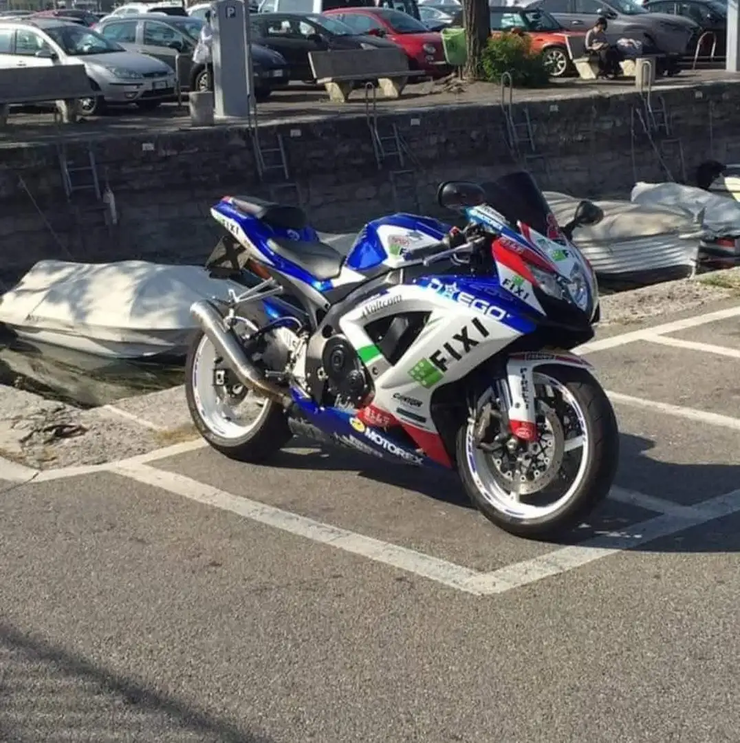 Suzuki GSX-R 750 fixi Albastru - 1