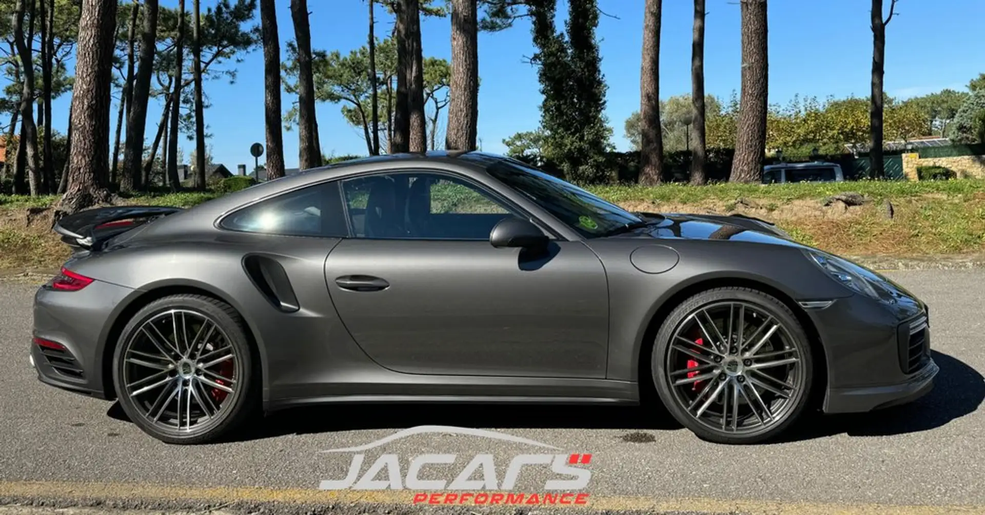 Porsche 911 Turbo Grau - 1