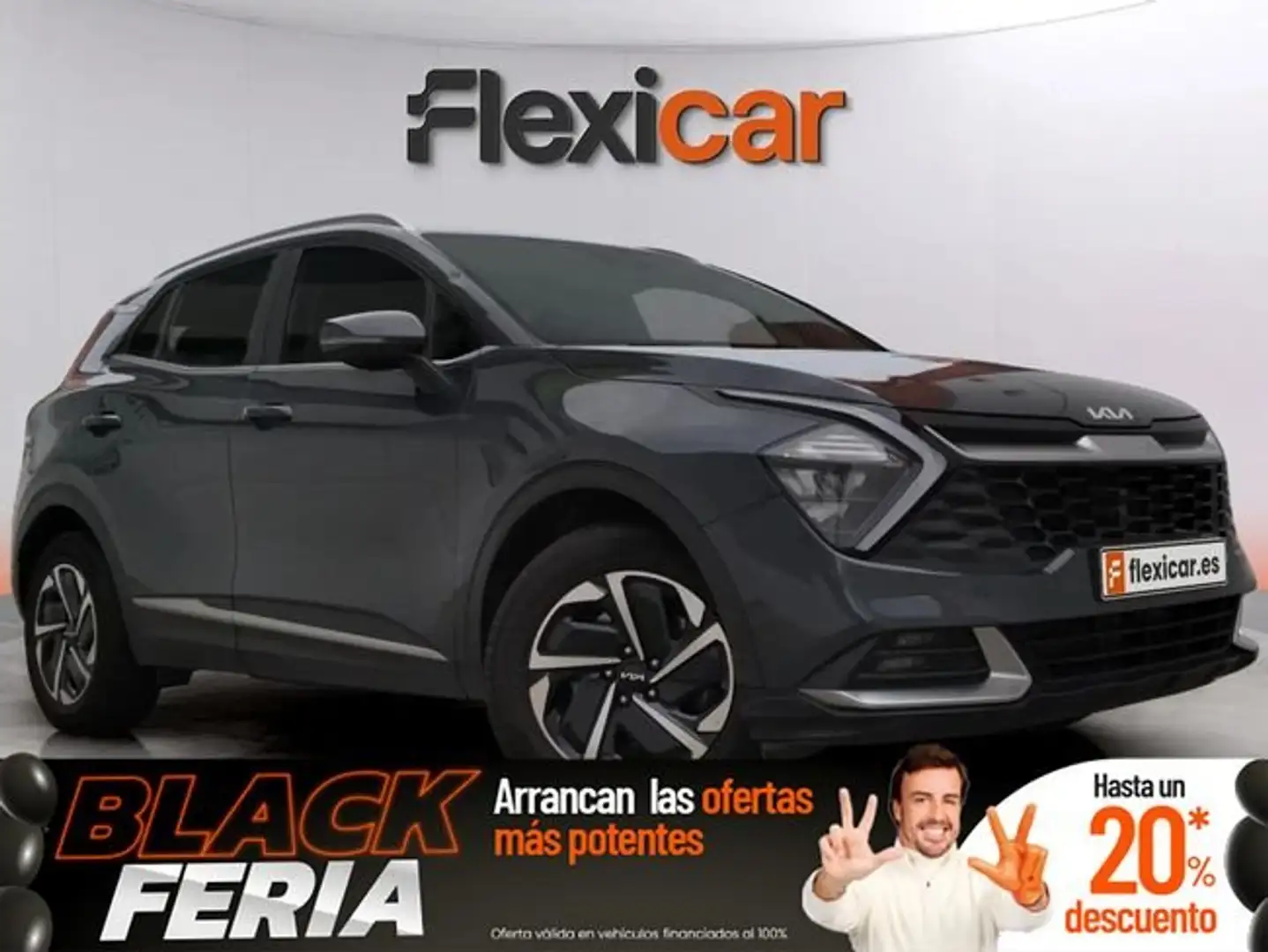 Kia Sportage 1.6 T-GDi Drive 150 Gris - 1