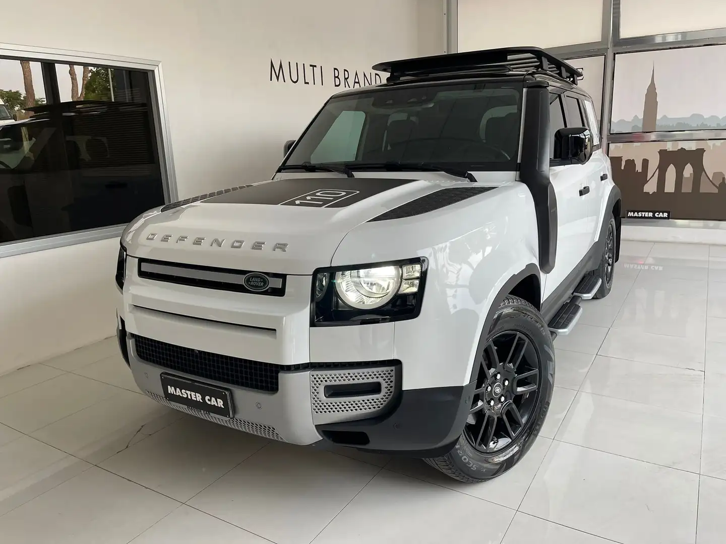 Land Rover Defender 110 2.0d sd4 S awd 240cv 7posti auto Bianco - 1