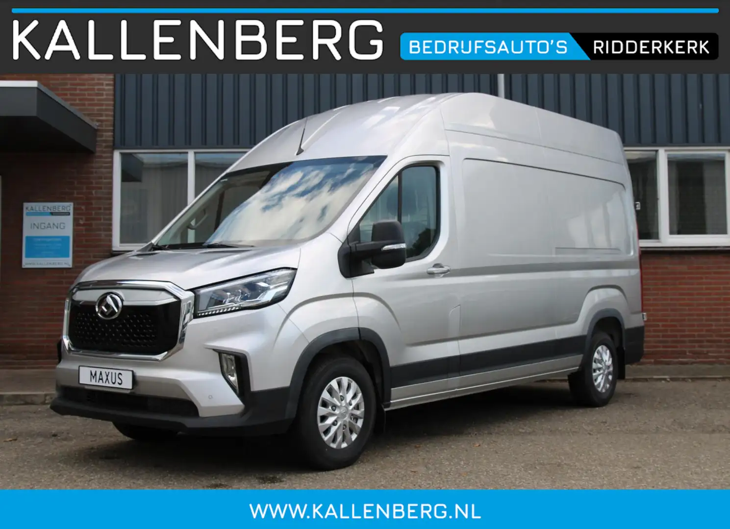 Maxus eDeliver 9 L3H3 72 kWh 204PK / NIEUW BPM VRIJ / 30 KM / Camer Grijs - 1