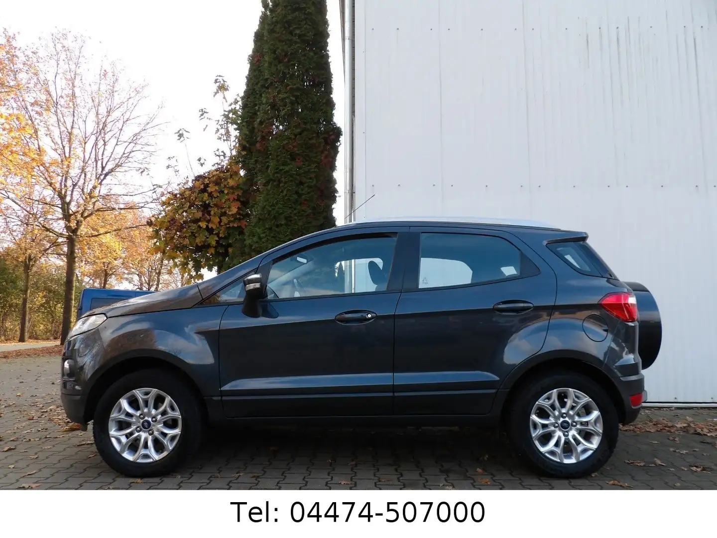 Ford EcoSport Titanium 1.5 110PS PDC Klimaautom. Grau - 2
