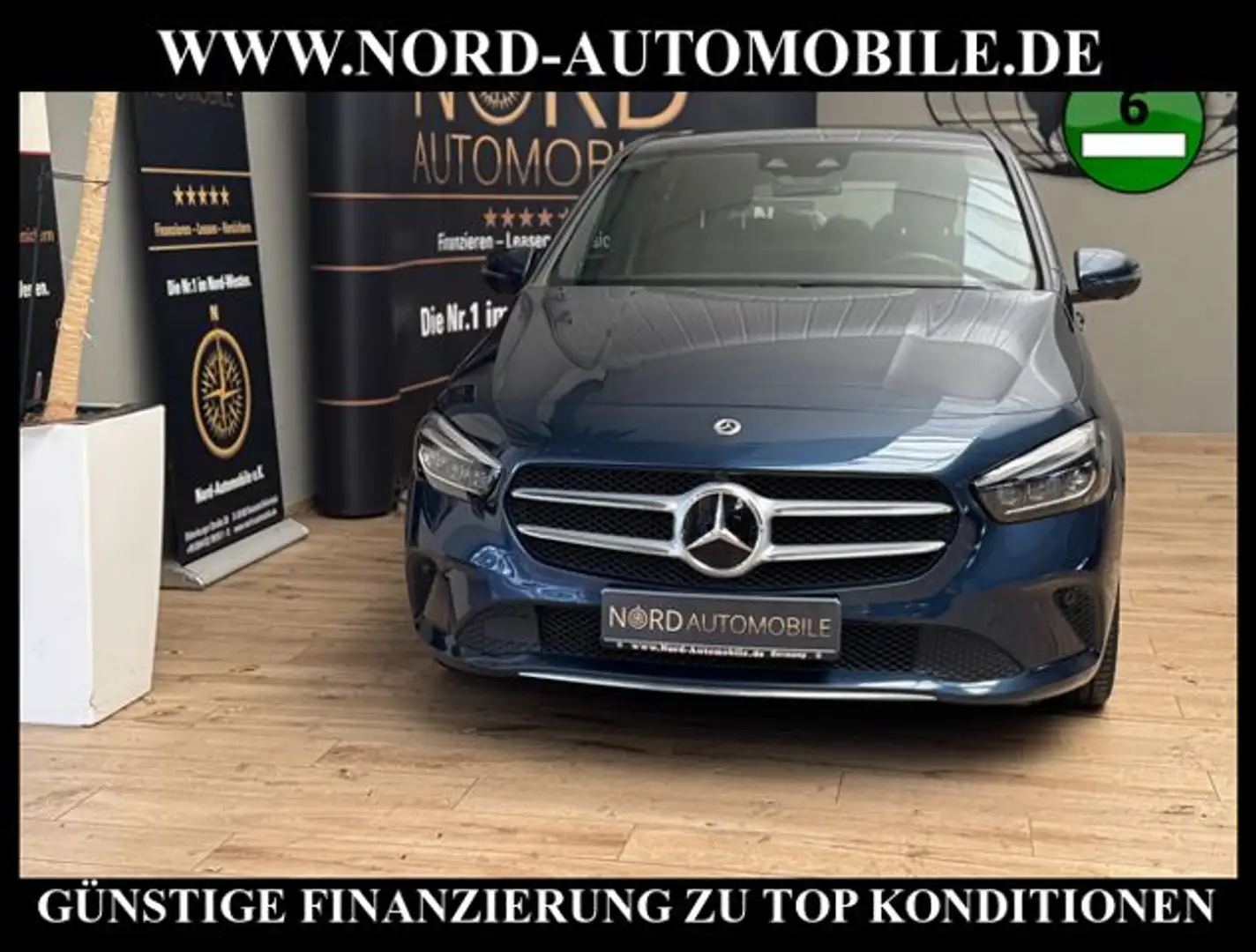 Mercedes-Benz B 200 d Progressive Distro+*Wide*360°*BURM*MBEAM Progre Blau - 1