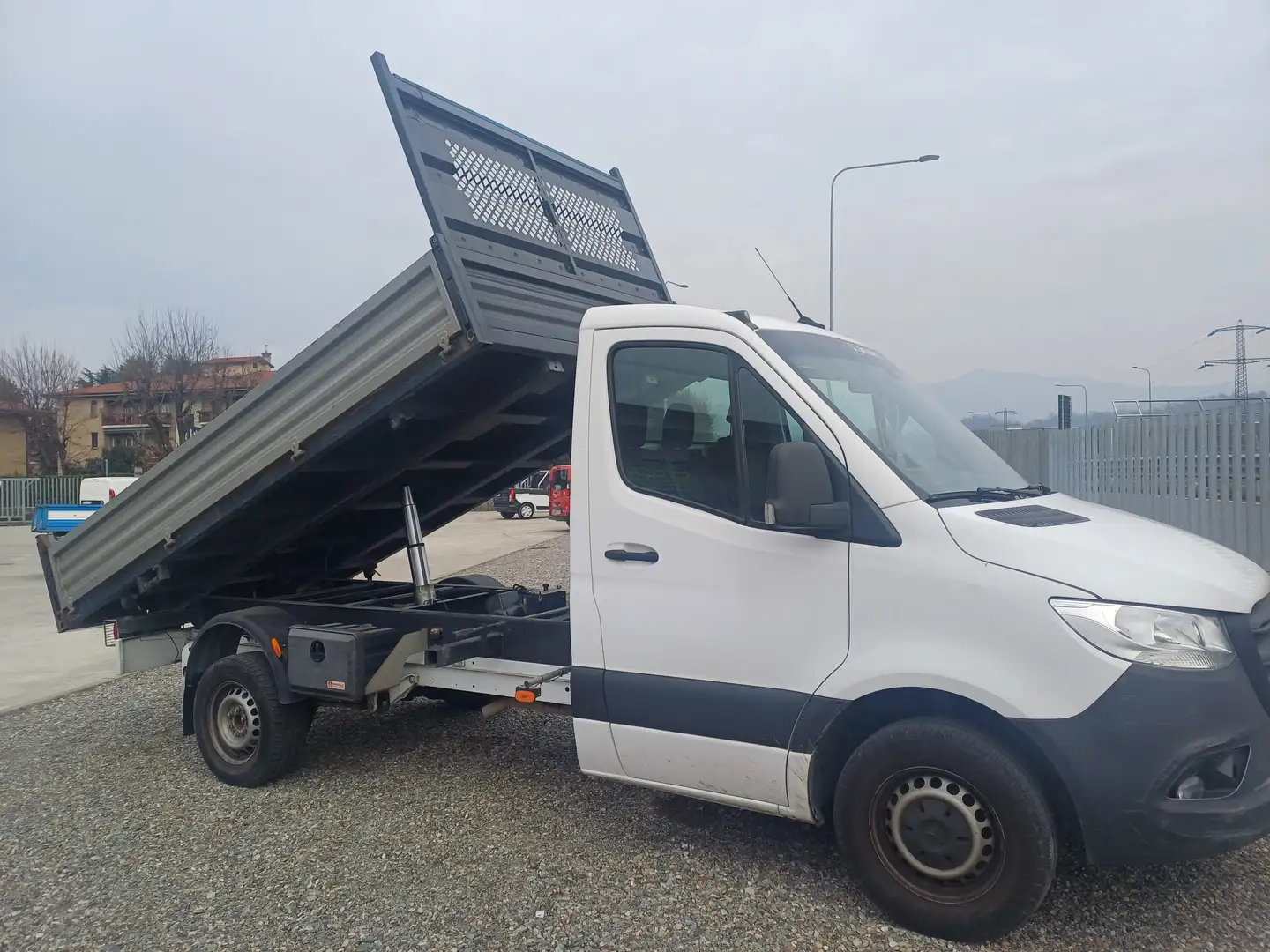 Mercedes-Benz Sprinter RIBALTABILE Blanc - 1