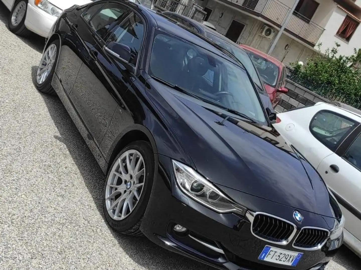 BMW 320 Serie 3 F30 2011 Berlina 320d Nero - 1