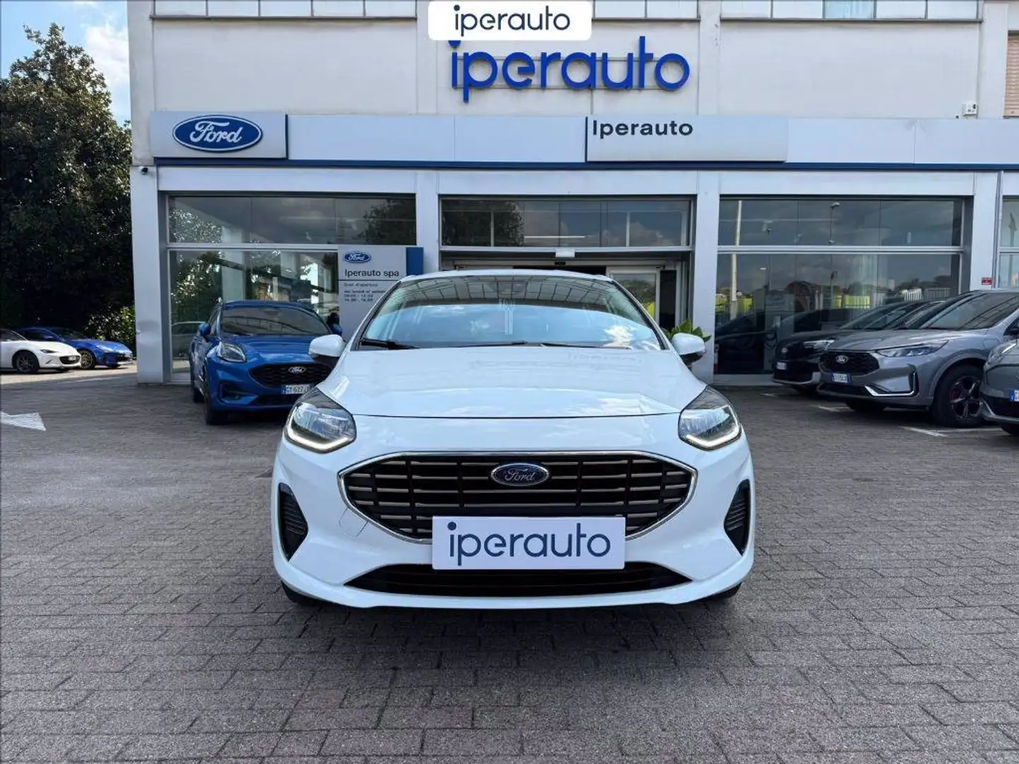 Ford Fiesta 5p 1.1 titanium 75cv Blanc - 2