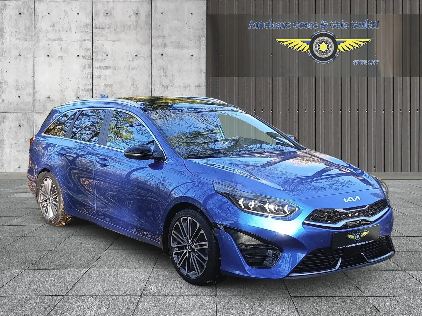 Kia Ceed SW / cee'd SW Ceed SW.Automatik GT-LIne Voll Werks Garantie Blau - 2