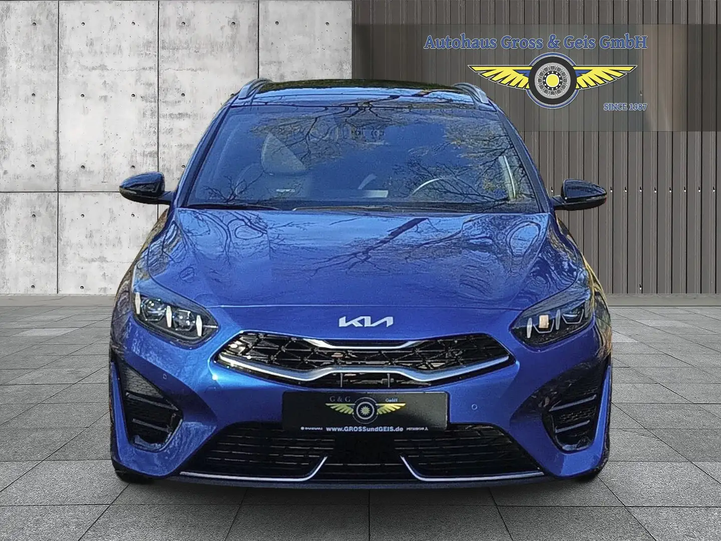 Kia Ceed SW / cee'd SW Ceed SW.Automatik GT-LIne Voll Werks Garantie Blau - 1