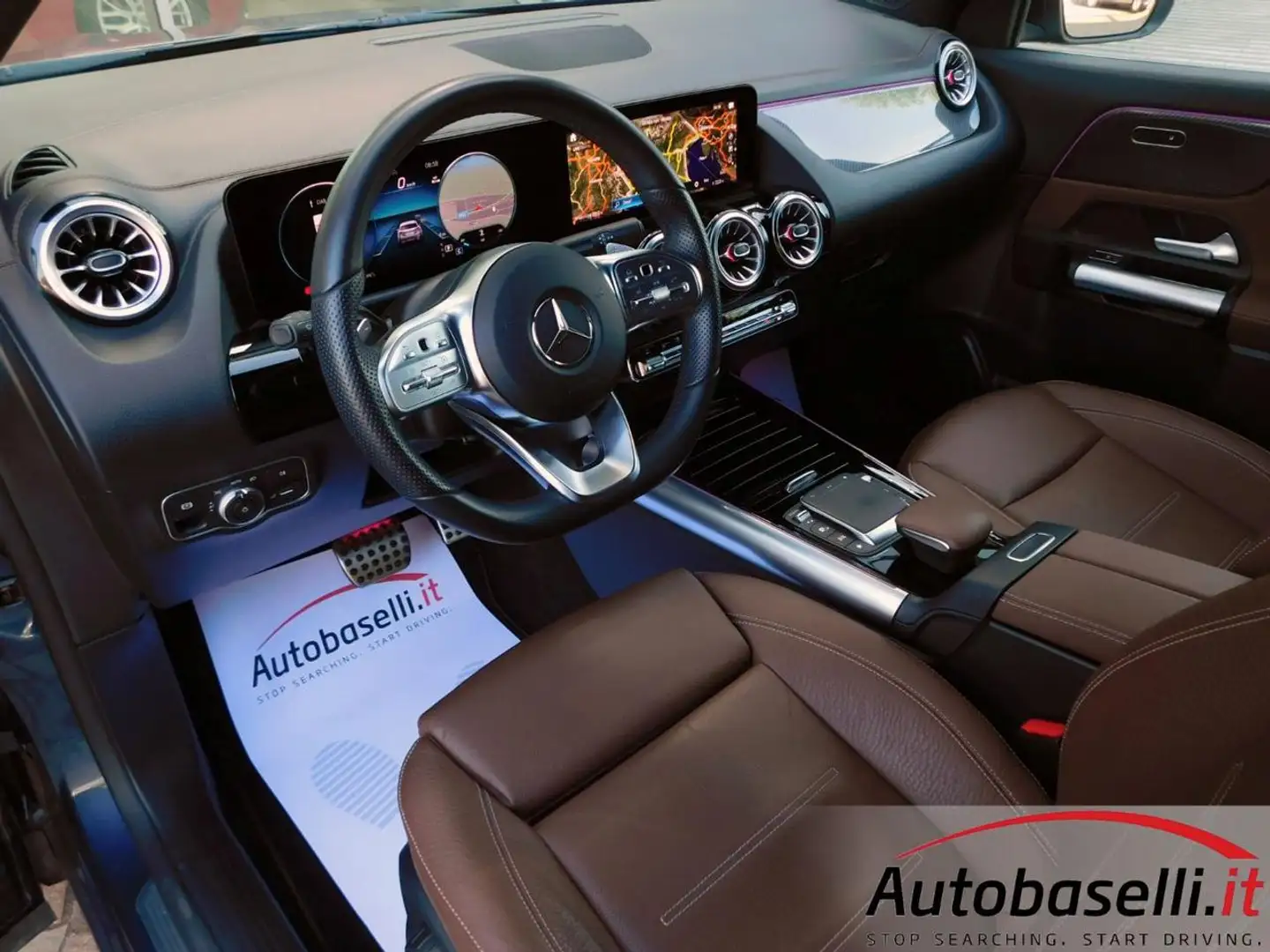 Mercedes-Benz GLA 200 D AUTOMATIC PREMIUM TECH-PACK AUTOMATICA 8G-DTC Blu/Azzurro - 2