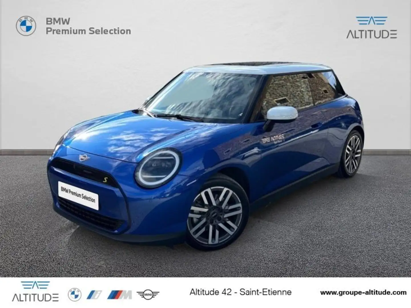 MINI Cooper SE 218ch Classic Bleu - 1