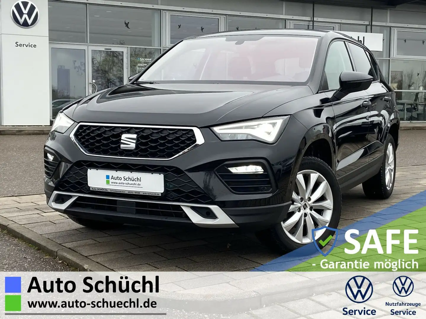 SEAT Ateca 1.5 TSI Style NAVI-PRO+LED+PARKASSIST-FRON Schwarz - 1