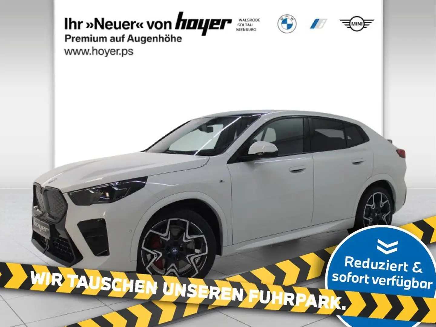 BMW iX2 30xDrive M Sport M Sportpaket Head-Up DAB Blanc - 1