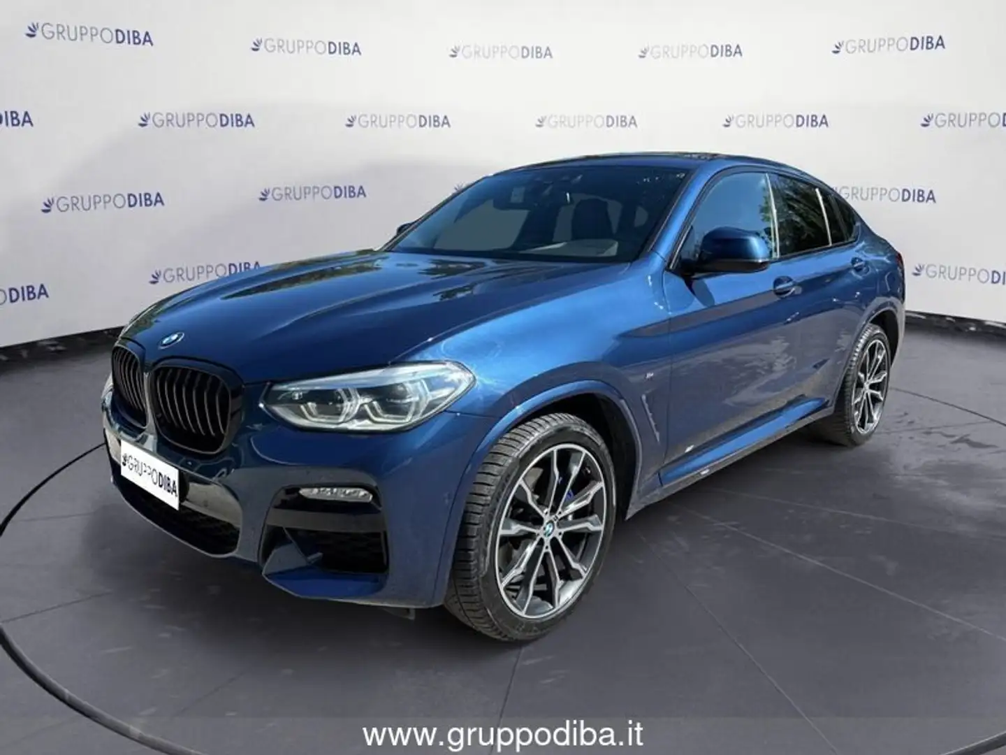 BMW X4 G02 2018 Diesel xdrive20d Msport auto my19 Blauw - 1