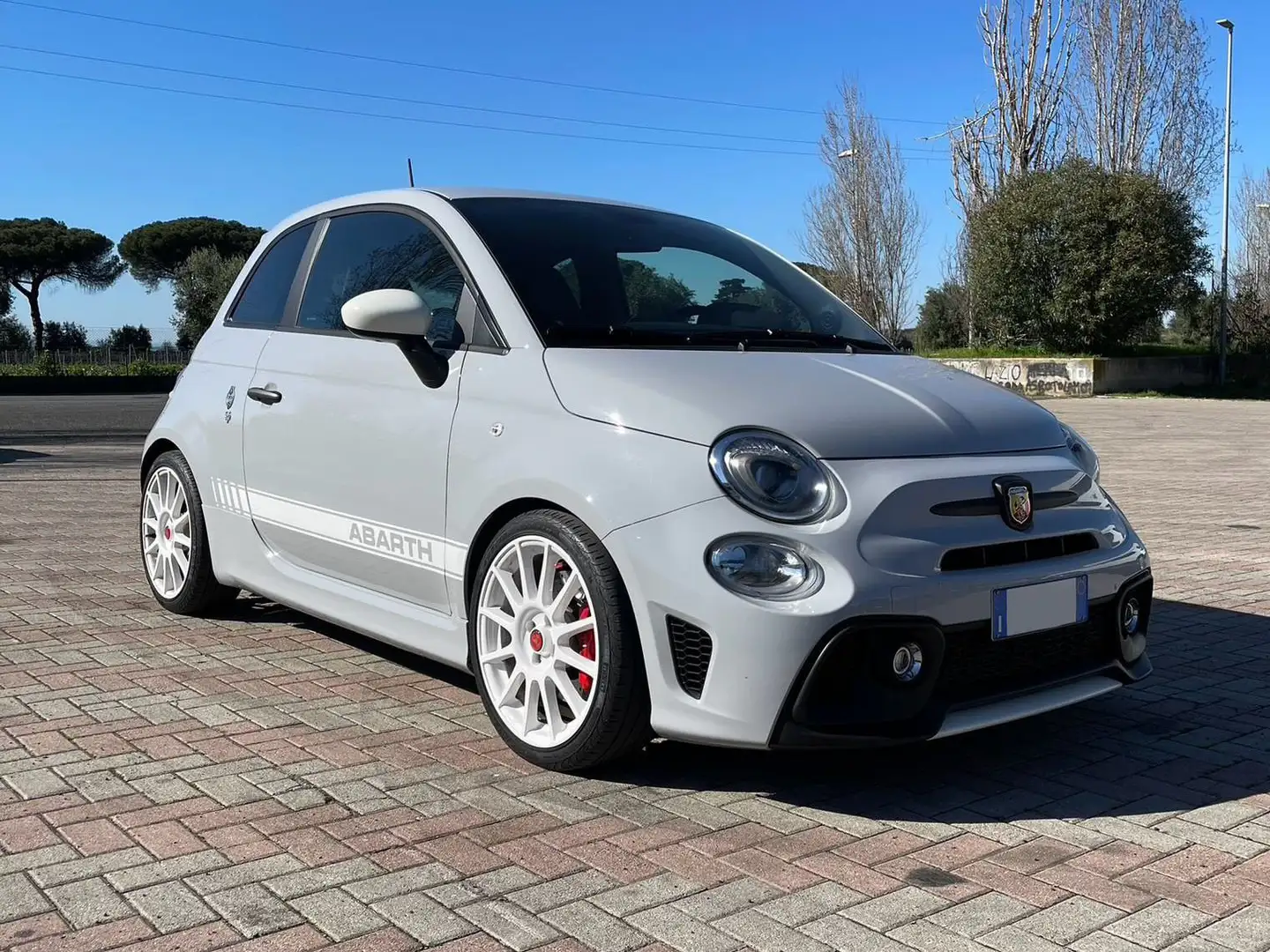 Abarth 595 1.4 t-jet esseesse 180cv Grey - 1