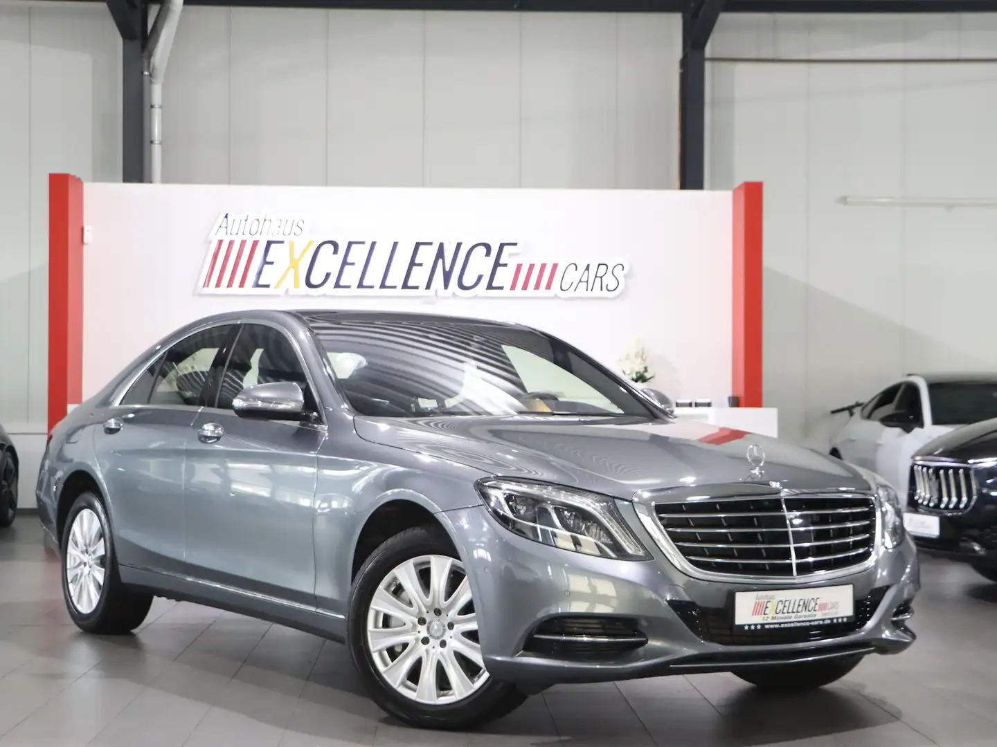 Mercedes-Benz S 400 4M / PANORAMA, LED, LUFT, DISTRONIC+, 360° Gris - 1