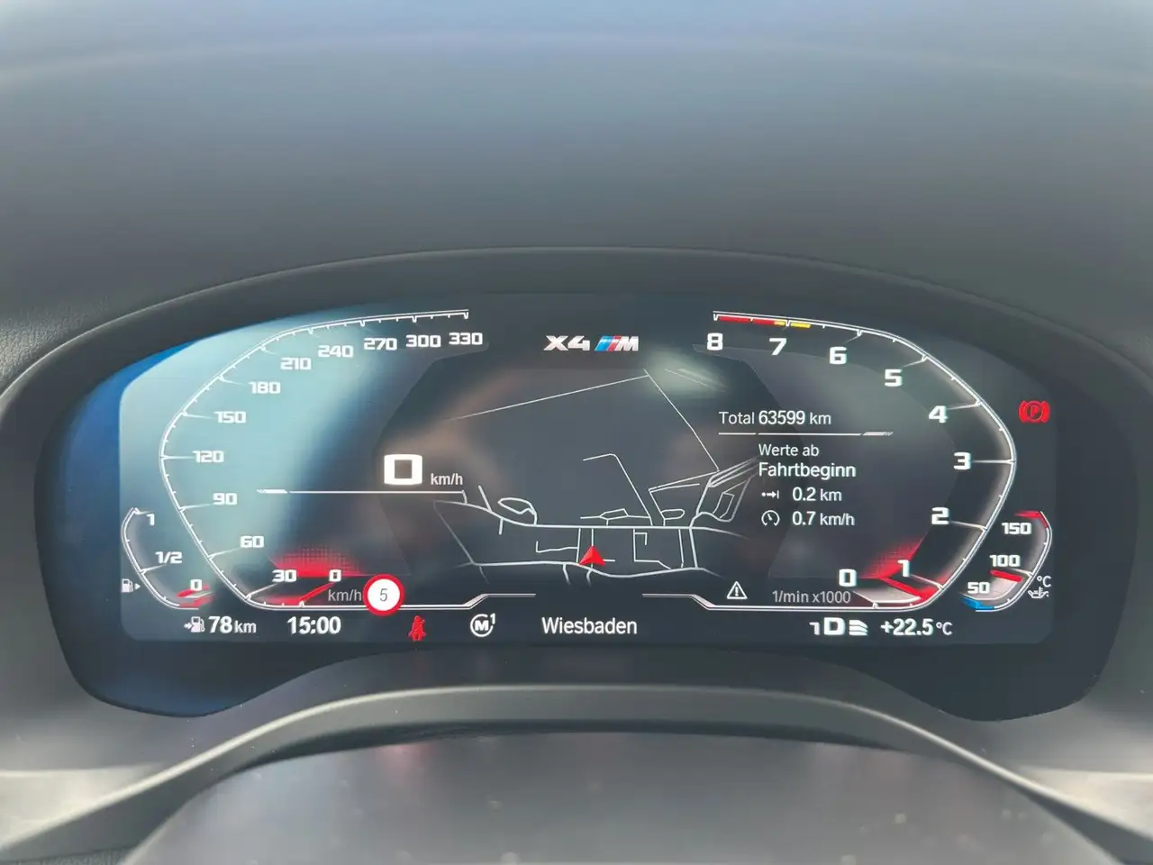 BMW X4 Competition SITZKLIMA 360° ACC CARBON VMAX, миниатюра 17