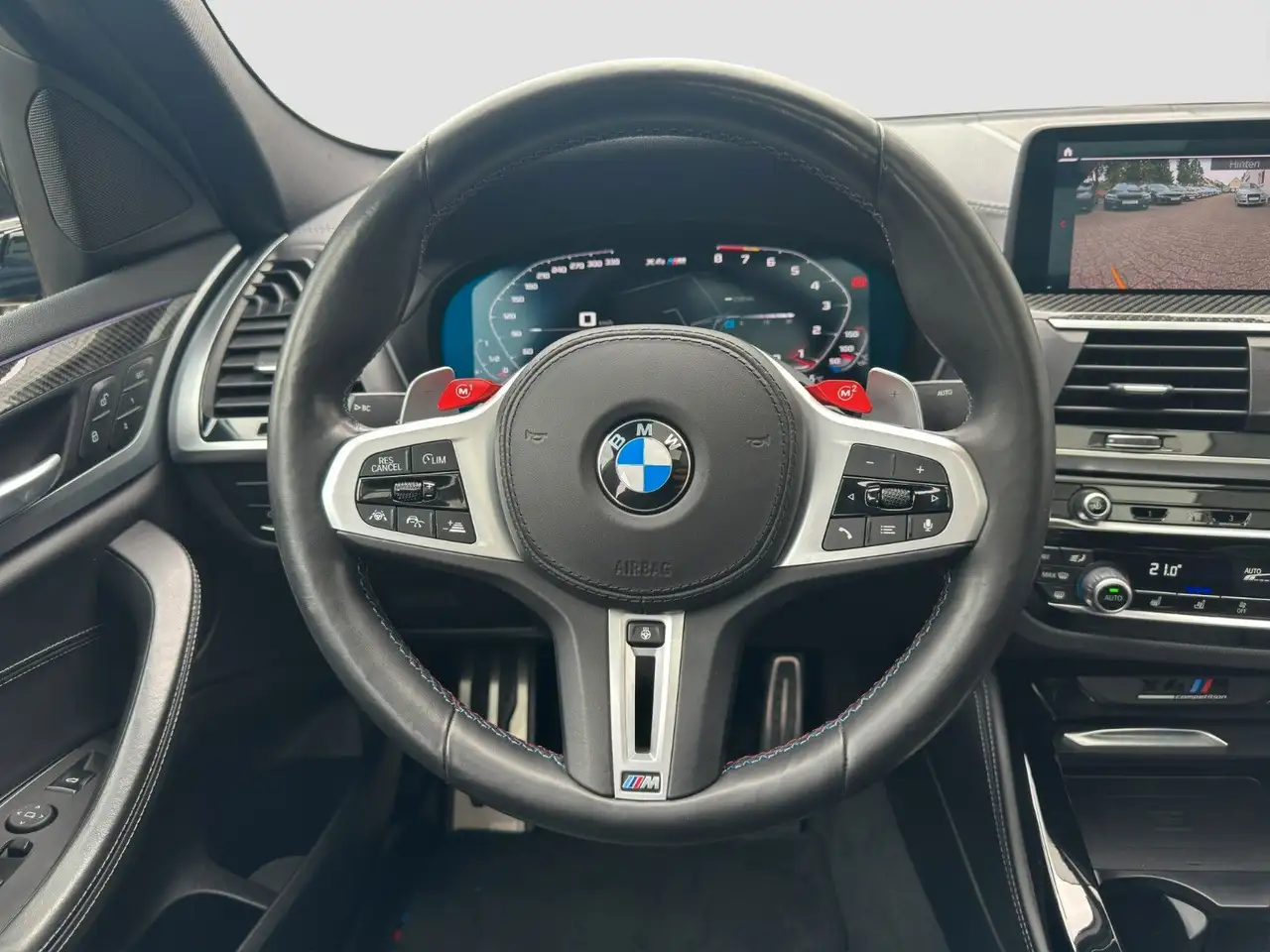 BMW X4 Competition SITZKLIMA 360° ACC CARBON VMAX, миниатюра 16