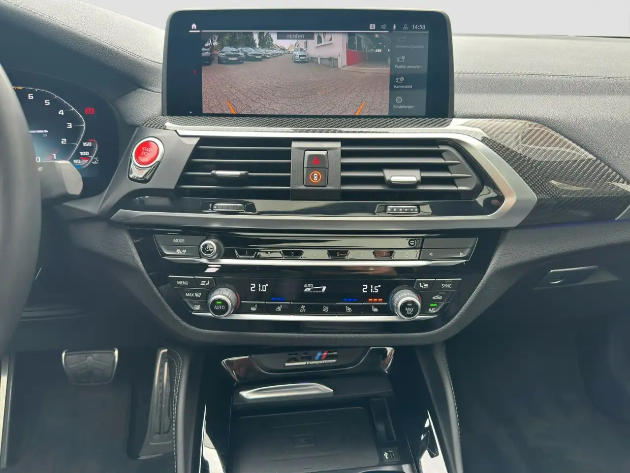 BMW X4 Competition SITZKLIMA 360° ACC CARBON VMAX, миниатюра 18