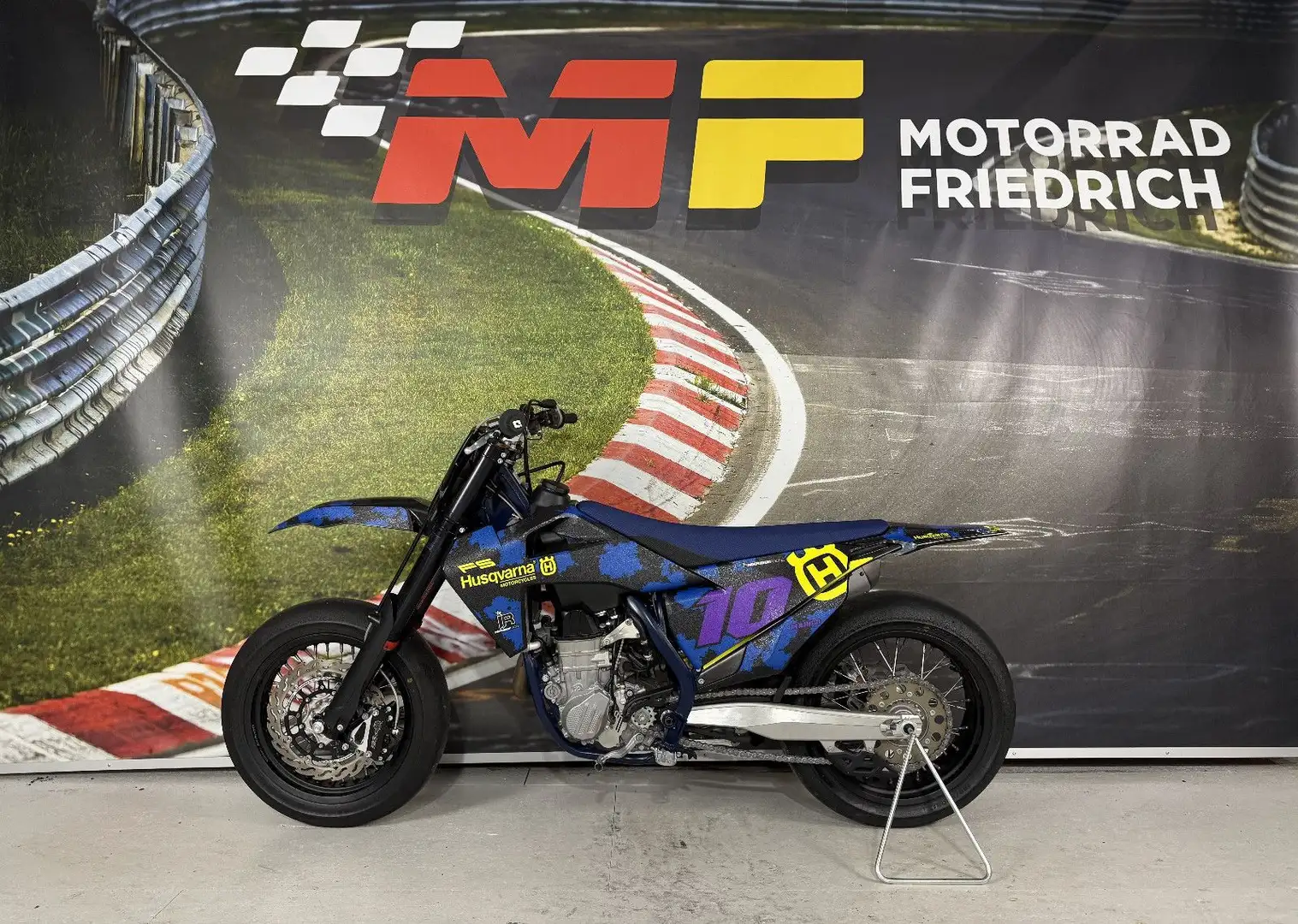 Husqvarna FC 450 Supermoto SM[keine FS FE SXF SX-F EXC-F] Blau - 2