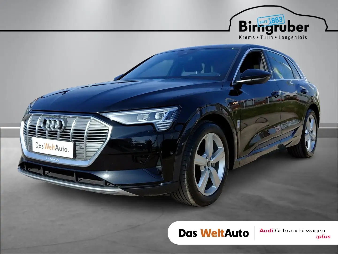 Audi e-tron 55 quattro advanced Schwarz - 1