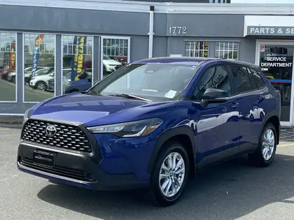 Blue 2025 Toyota Corolla Cross LE AWD SUV / Crossover All-Wheel Drive Continuously Variable Transmission