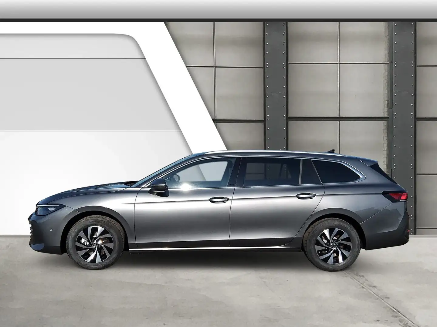 Volkswagen Passat Variant 2.0TDI Pano AHK LED ACC Side Grigio - 2