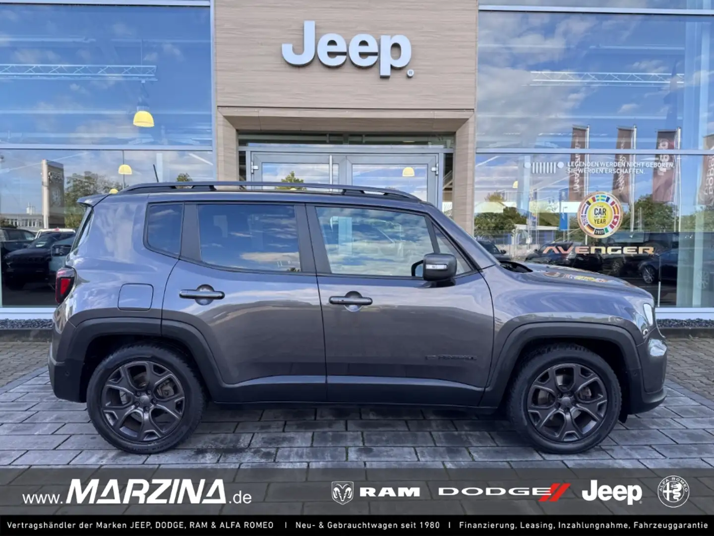 Jeep Renegade 80th Anniversary 1.3 T-GDI Navi LED LenkradHZG App Grau - 1