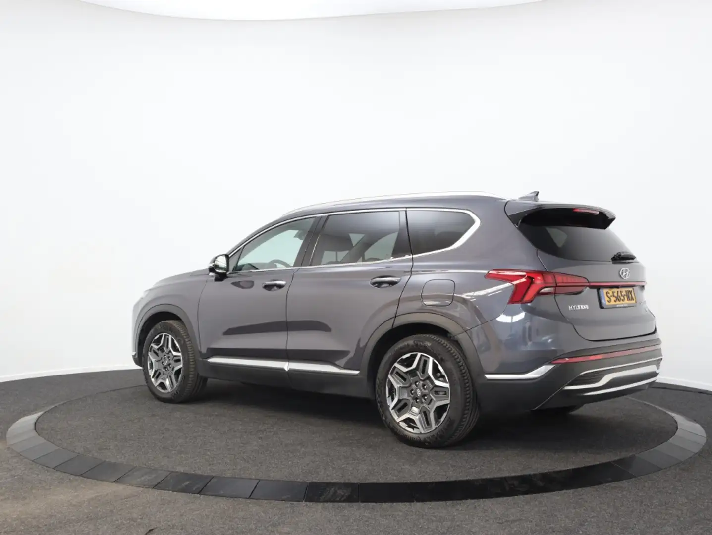 Hyundai SANTA FE 1.6 T-GDI HEV Premium | Automaat | Leder | Navigat Blauw - 2