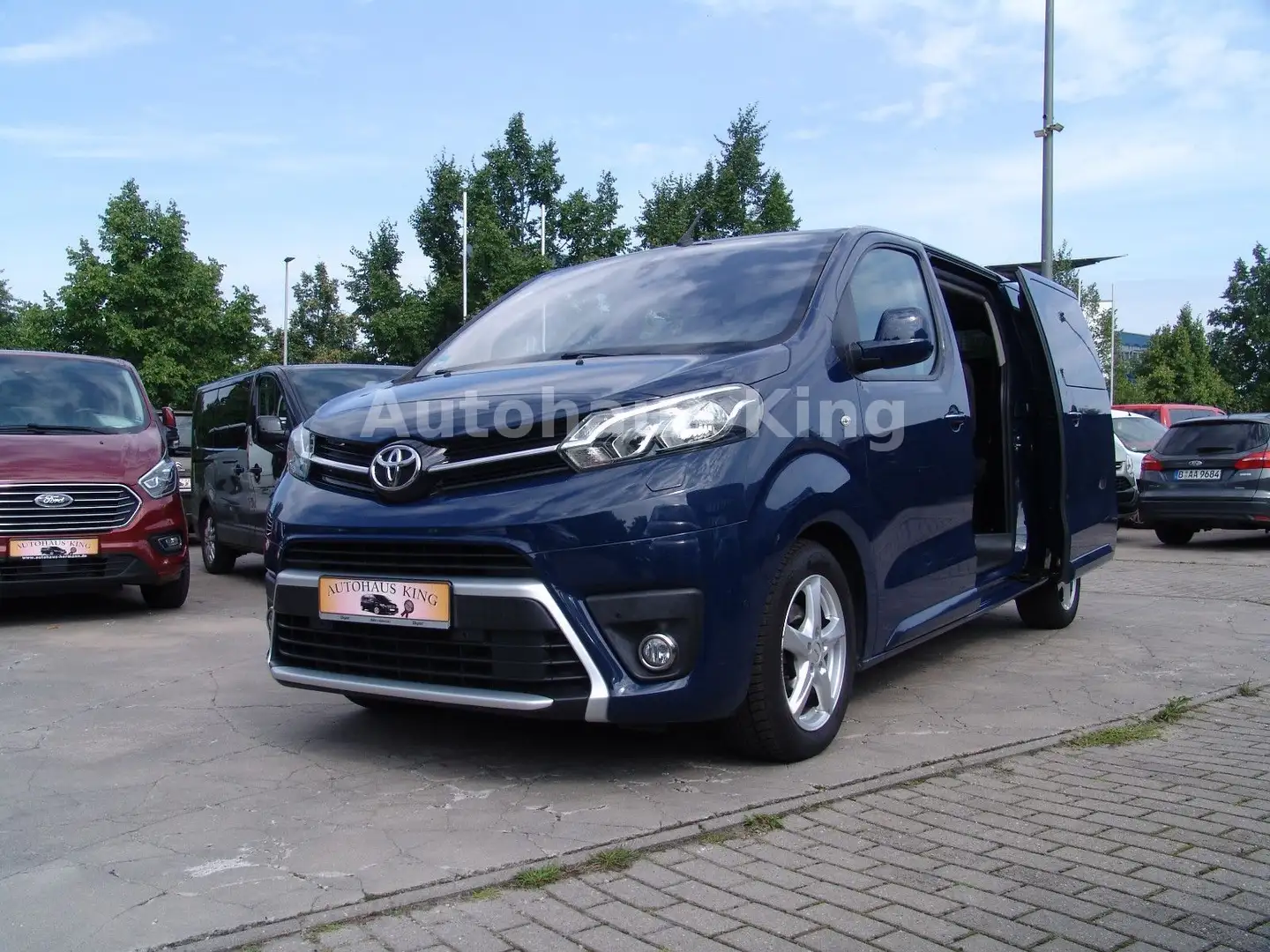 Toyota Proace Verso Family Comf-AUTOM/8Si/NAVI/2Sch.Tü Bleu - 2