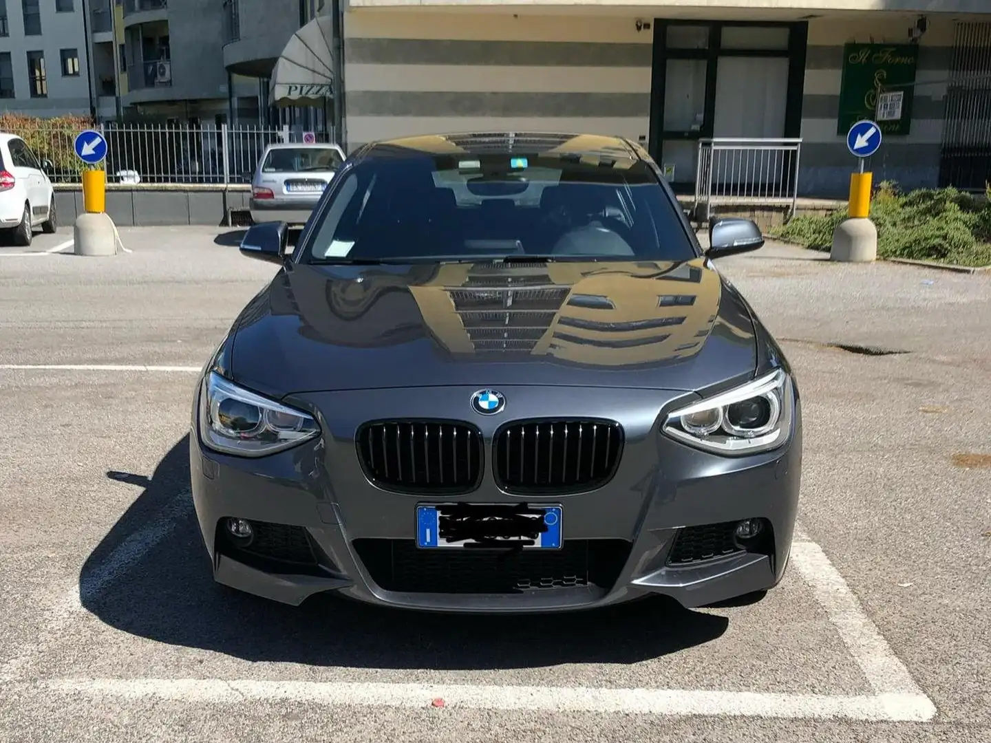 BMW 118 Serie 1 F/20-21 2014 118d 5p Msport Grigio - 1
