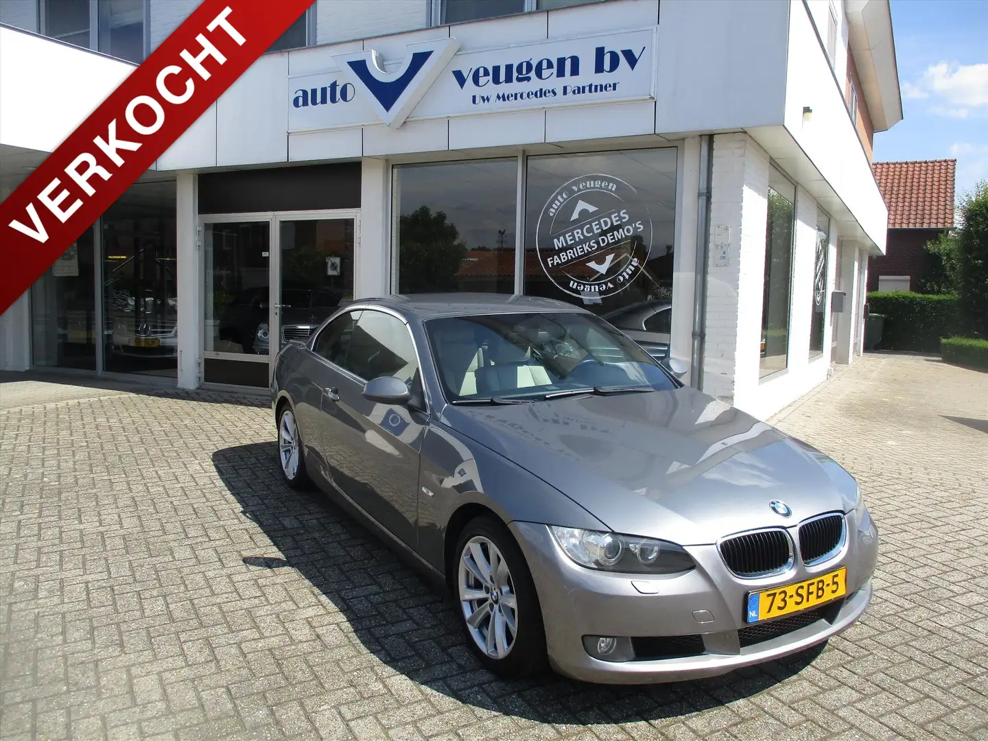 BMW 320 3-Serie (e90) 2.0 I CABRIO 125KW Executive / Leder Grijs - 1