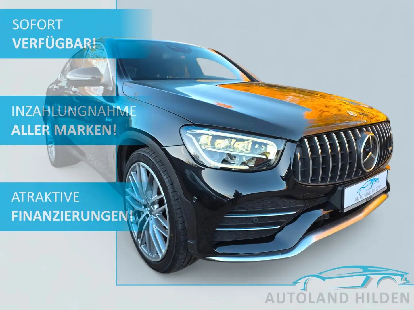 Mercedes-Benz GLC 43 AMG Coupe 4Matic/1 Hand/Vollausstattung Schwarz - 1