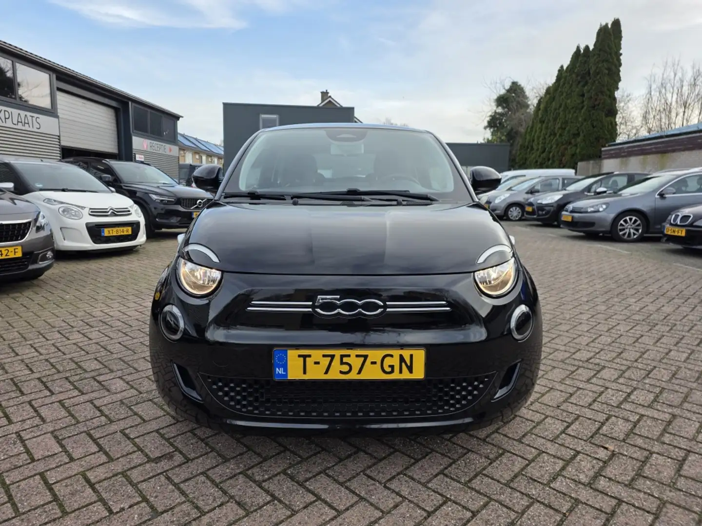 Fiat 500 airco, apple carplay/andriod. 42 kWh Schwarz - 2