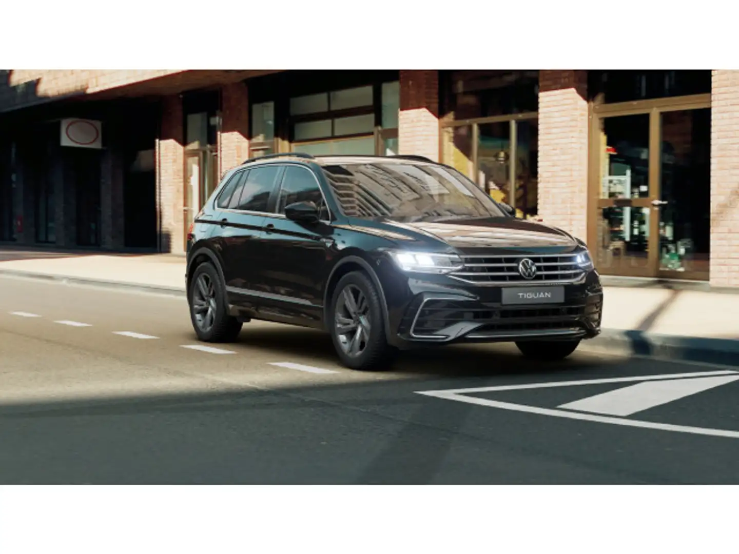 Volkswagen Tiguan 1,5 TSI DSG R-line AHK RFK Keyless Schwarz - 2
