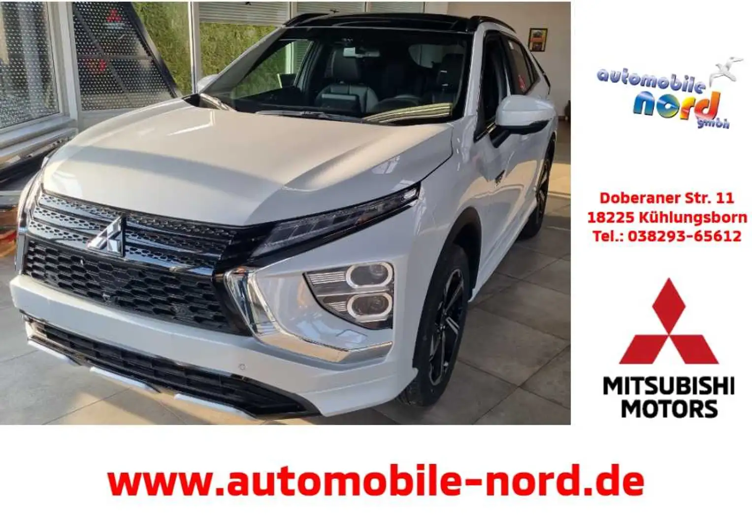 Mitsubishi Eclipse Cross Plug-in Hybrid TOP 2.4 4WD,Leder Weiß - 1