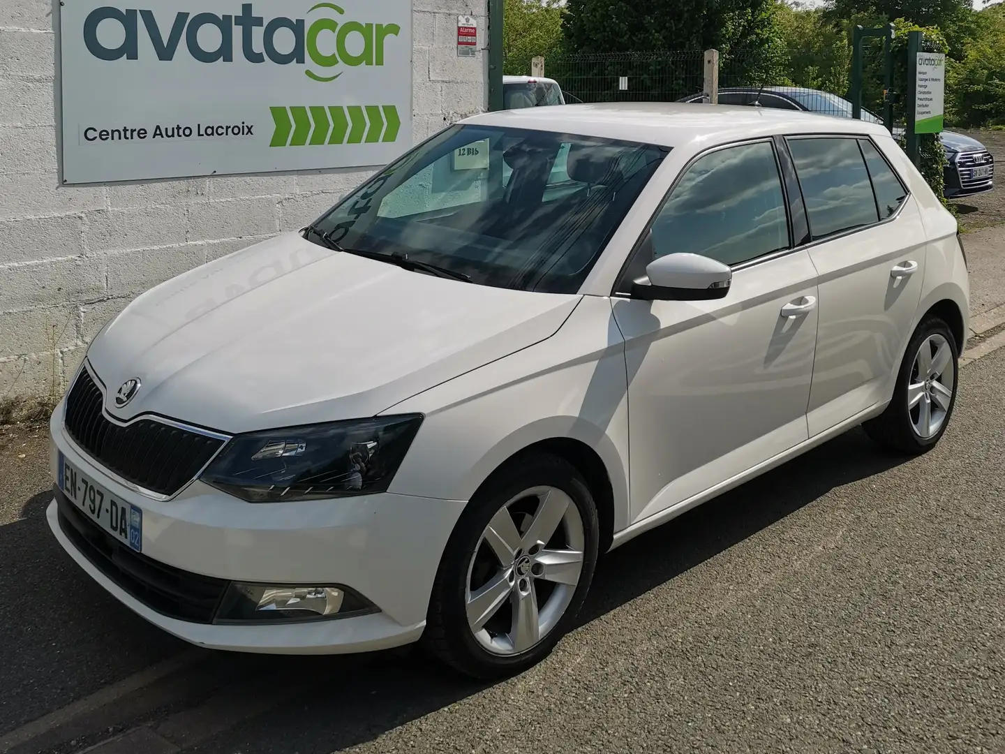 Skoda Fabia Fabia 1.4 TDI 90 CR FAP Greentec Ambition Weiß - 1