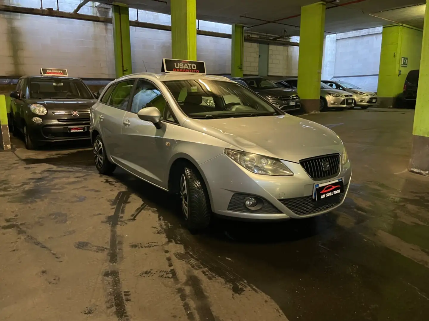 SEAT Ibiza 1.4 Neopatentati Euro 5 *Sensori Park* Gris - 2