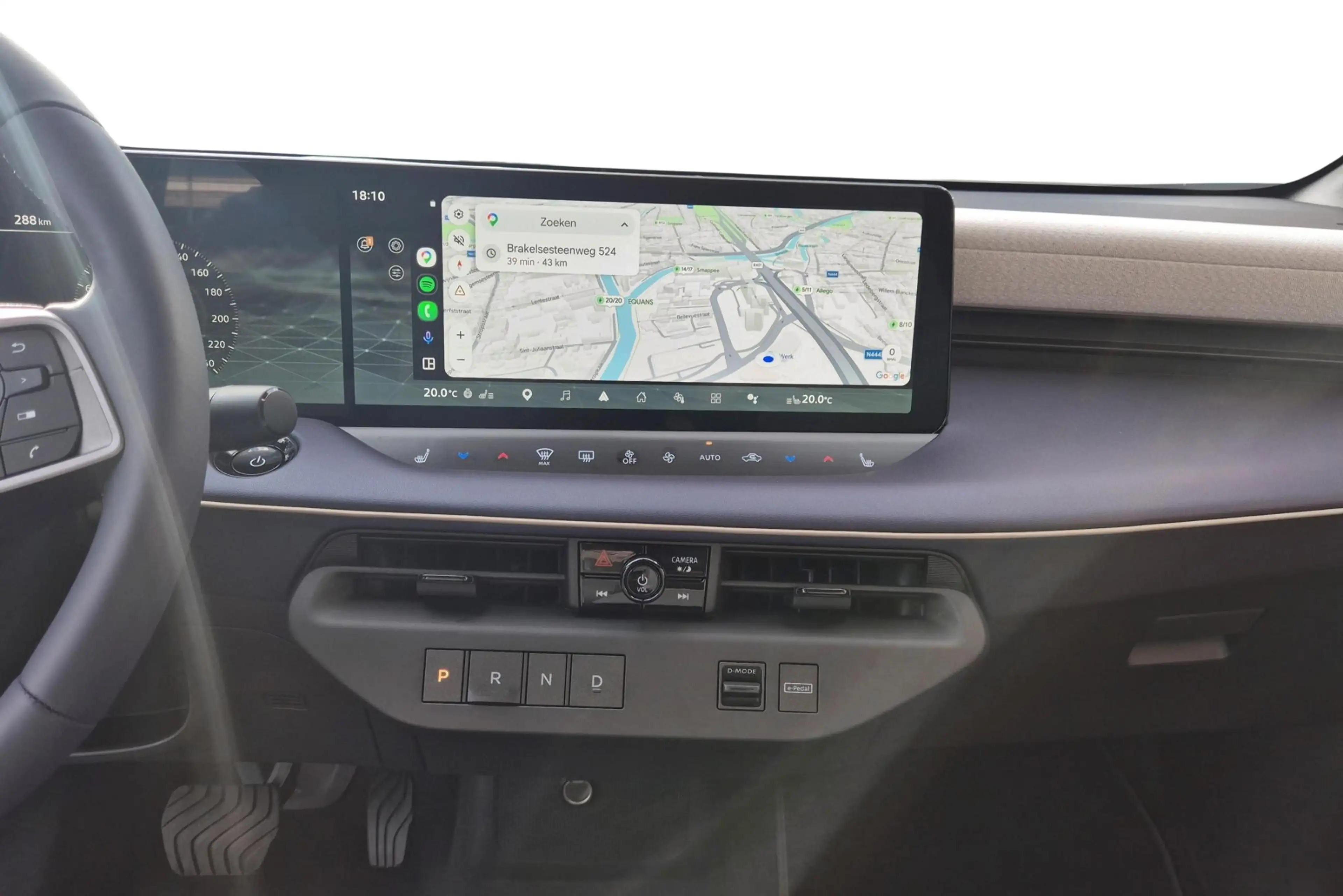 Nissan Leaf Evolve 75 KW/Leder/360 Camera/Google Navigatie/ — photo 13