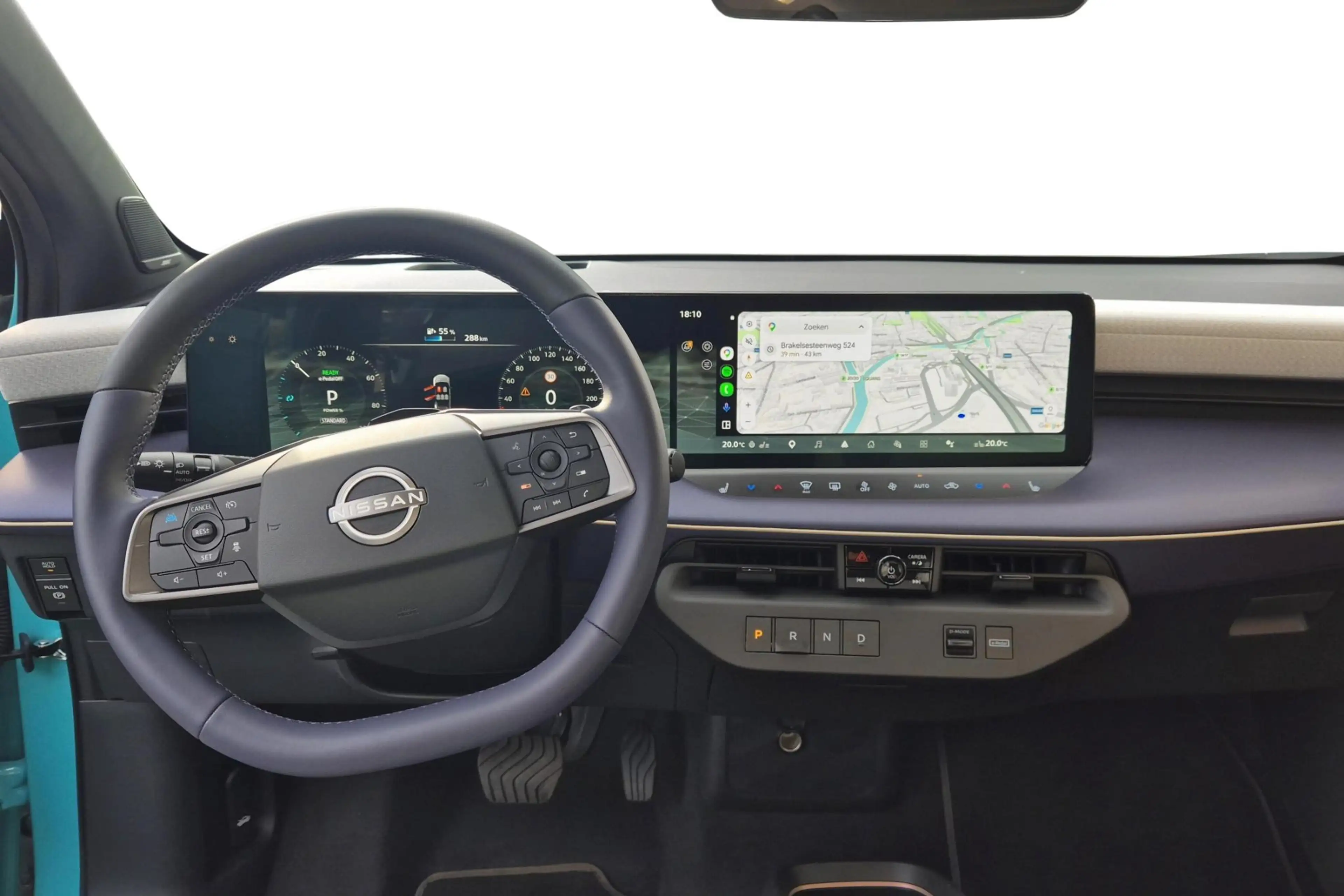 Nissan Leaf Evolve 75 KW/Leder/360 Camera/Google Navigatie/ — photo 12