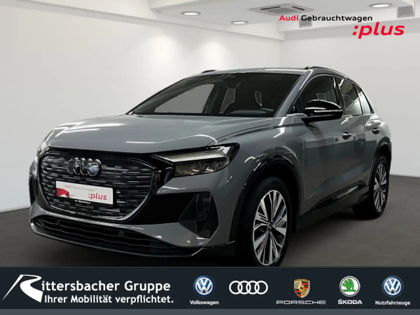 Audi Q4 e-tron 40 advanced AssistenzPaketPlus AHK Grau - 1