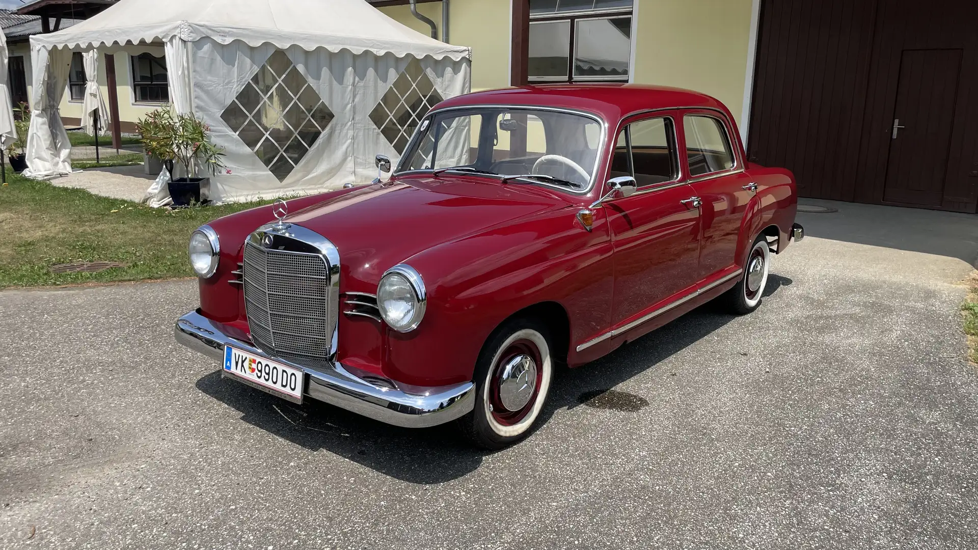 Mercedes-Benz 190 Mercedes-Benz 190 PONTON 190 Db Oldtimer, W121.110 Rot - 1