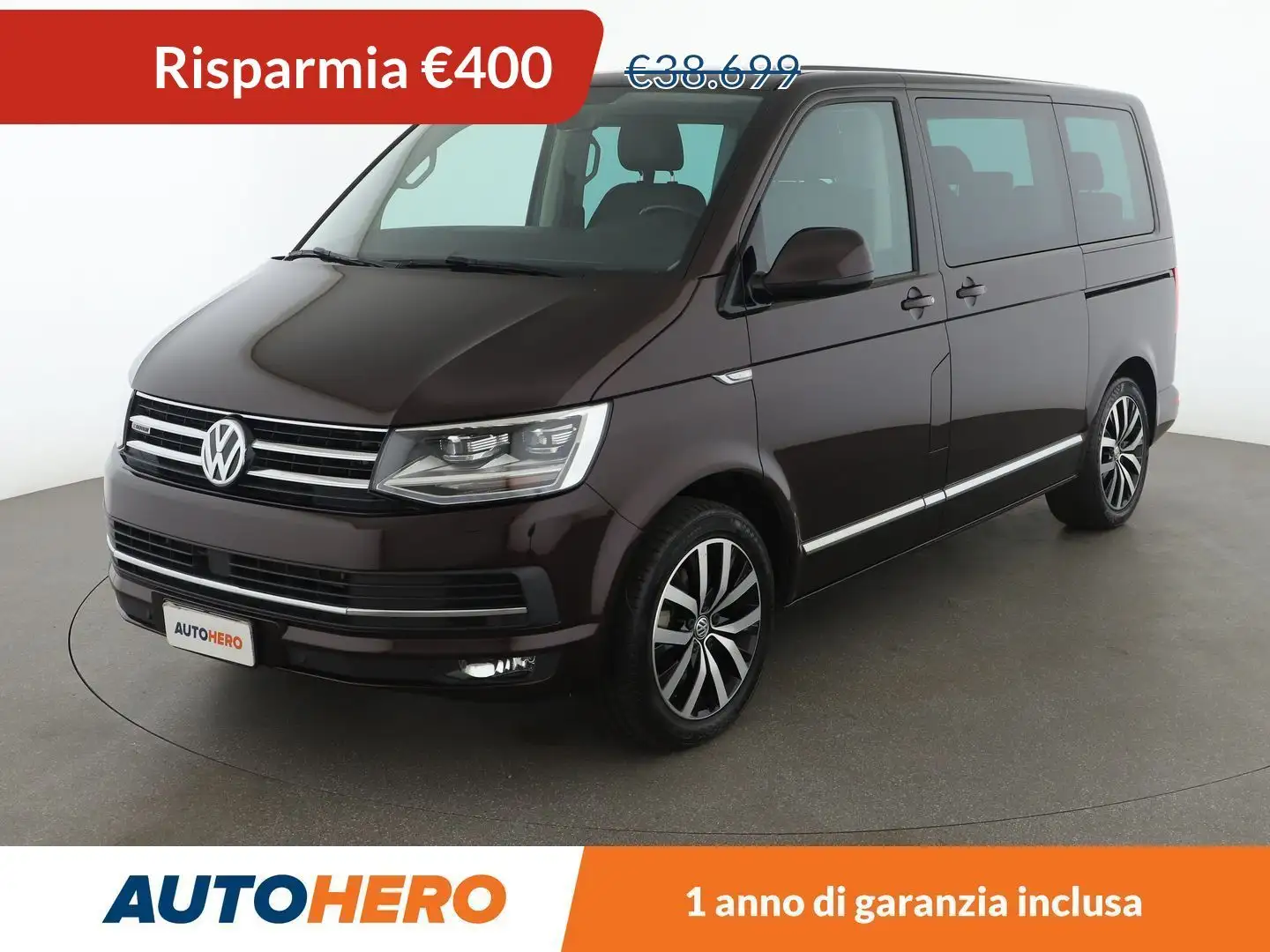 Volkswagen T6 Multivan 2.0 TDI Highline 204CV DSG 4Motion Nero - 1