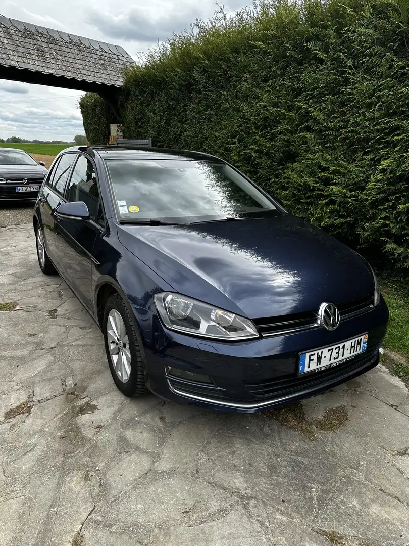 Volkswagen Golf 2.0 TDI BlueMotion Technology Lounge Bleu - 1