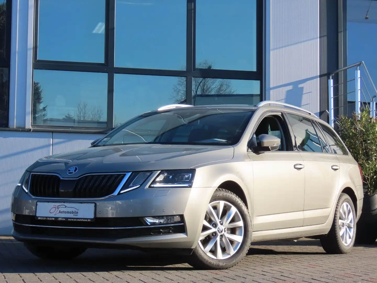 Skoda Octavia 2.0 TSI DSG 4x4 Style Side Lane ACC LED Beige - 2