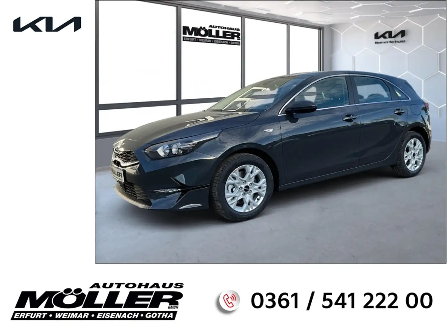 Kia Ceed / cee'd Vision 1.5T DCT7 Komfort Kamera Navi ACC Klima D Gris - 1