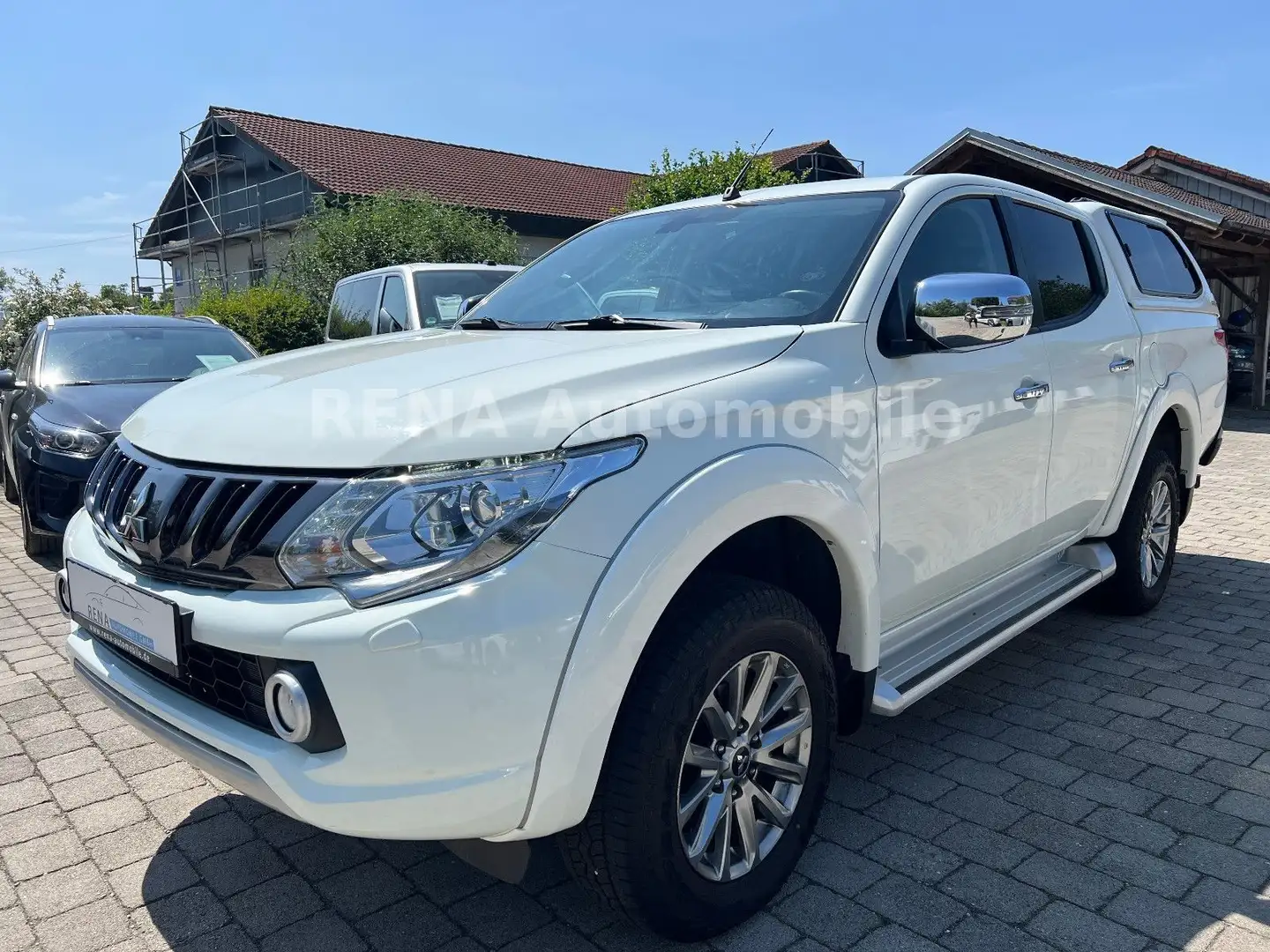 Mitsubishi L200 DK 4WD Leder*NAVI*Hardtop*AHK*ALU*TOP! Blanc - 1