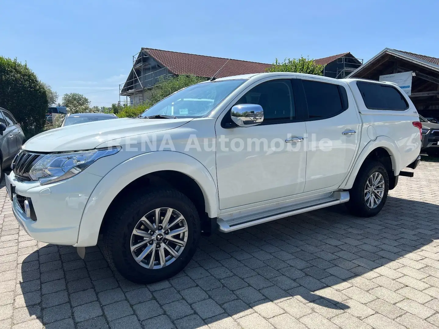 Mitsubishi L200 DK 4WD Leder*NAVI*Hardtop*AHK*ALU*TOP! Blanc - 2