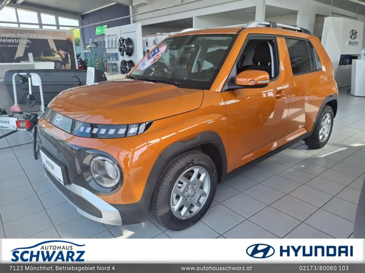 Hyundai Inster Trend Line 49kWh r5t42-O1 Orange - 1