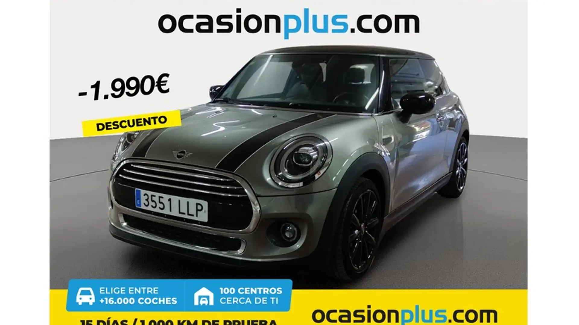 MINI Cooper Aut. Gris - 1